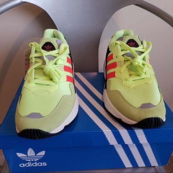 Adidas Originals Yung-96 Solar Yellow Size 11.5 - Picture 4 of 14
